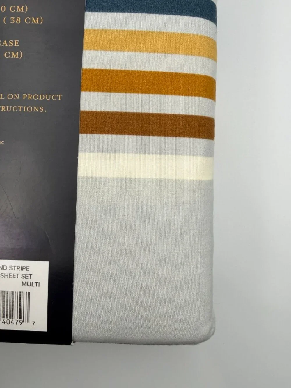 Pendleton Westland Stripe Cooling TWIN Sheet Set Multi Color 3 Piece Desert NWT